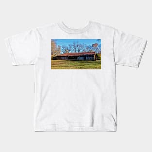 Rustic Shed Kids T-Shirt